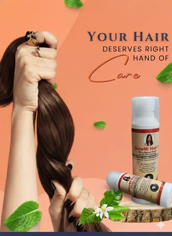 GrowMi Hair Oil – The Magical Solution for All Hair Problems